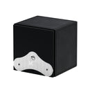 Swiss Kubik Single Watch Winder - Black Leather