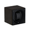 Swiss Kubik Single Watch Winder - Dark Brown Leather
