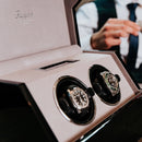 Rapport Perpetua III Double Watch Winder - Black