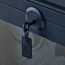 WOLF Earth 4 Piece Watch Winder in Midnight Blue - lock and key detail