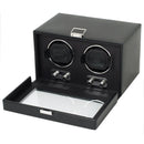 WOLF Heritage Double Watch Winder with Cover