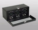 WOLF Heritage Triple Watch Winder with Cover