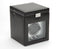 WOLF Brushed Metal Single Watch Winder with Storage