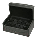 Carbon Fiber Watch Box w/ Removable Tray (10 Watches)