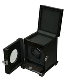 Volta Automatic Single Watch Winder (Dark Brown) - Belleview Collection