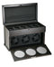 Volta Automatic Triple Watch Winder (Dark Brown) - Belleview Collection