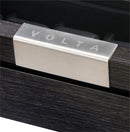 Volta Charcoal Wood Finish 6 Watch Case with See Through Top