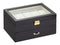 Diplomat Ten Watch Case with Cream Leatherette Inerior and Drawer With Pen and Cufflink Storage