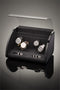 Elma Motion Style IV Quad Watch Winder - High Gloss Black/Black Leather