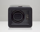 WOLF Windsor Single Watch Winder w/Cover (Black)