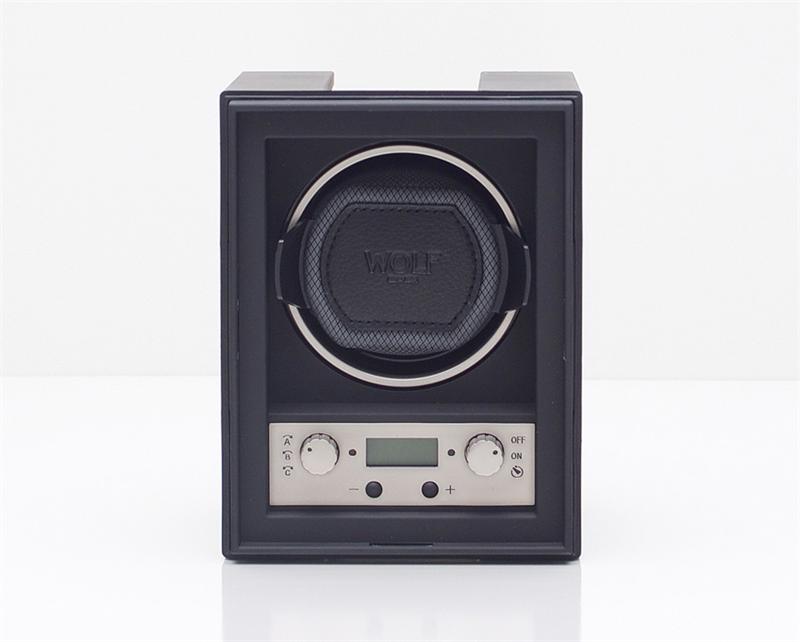 WOLF Module 4.1 Stackable Single Watch Winder w/Cover- 3 Units
