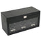 WOLF Heritage Triple Watch Winder with Storage and Travel Case
