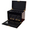 WOLF Savoy Double Watch Winder with Storage - Burlwood