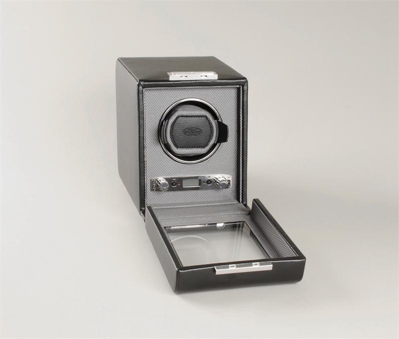 WOLF Viceroy Single Watch Winder with Cover