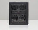 WOLF Viceroy Quad 4 Piece Watch Winder with Cover