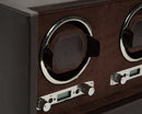 WOLF Blake Double Watch Winder - Brown