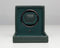WOLF Single Cub Watch Winder with Cover - Green