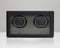 WOLF Double Cub Watch Winder with Cover - Black
