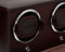 WOLF Double Cub Watch Winder with Cover - Brown
