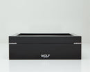 WOLF Savoy 10 Piece See Through Top Watch Box Case Piano Black