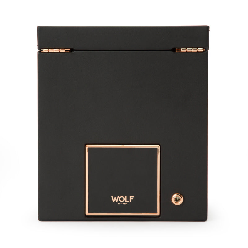 WOLF Axis Single Watch Winder with Storage - Copper