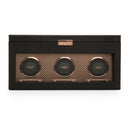 WOLF Axis Triple Watch Winder with Storage - Copper
