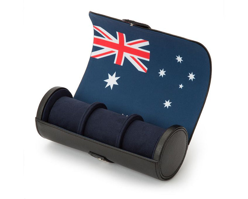 WOLF Navigator Triple Watch Roll - Australian Flag