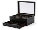 WOLF Axis 10 Piece Watch Box with Drawer