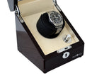 Pangaea S310 Single Watch Winder Mahogany (Battery or AC Powered)