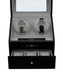 Pangaea D250 Double Watch Winder with Storage