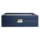 WOLF Heritage 5 Piece Watch Box - Navy