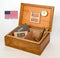#H75W WoodTop 75 Count Cigar Humidor (Made in USA)