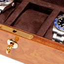 Rapport Heritage Five 5 Watch Box - Burr Walnut