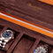 Rapport Heritage Five 5 Watch Box - Burr Walnut