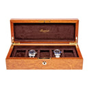 Rapport Heritage Five 5 Watch Box - Burr Walnut