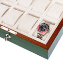 Rapport Heritage Chroma Eight Watch Box Case - Green