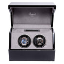 Rapport Perpetua III Double Watch Winder - Black