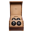 Rapport Perpetua III Quad Watch Winder - Walnut